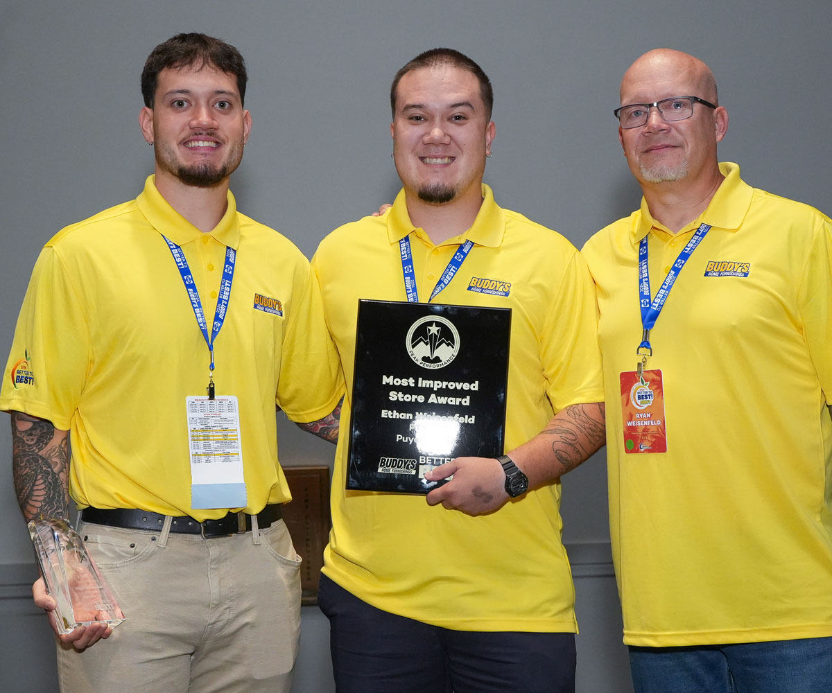 Award winning Buddy's franchisees
